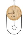 Wanduhr SIERRE 20 cm Hellbraun