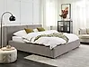 Wasserbett Stoff LINARDS 180 x 200 cm Grau