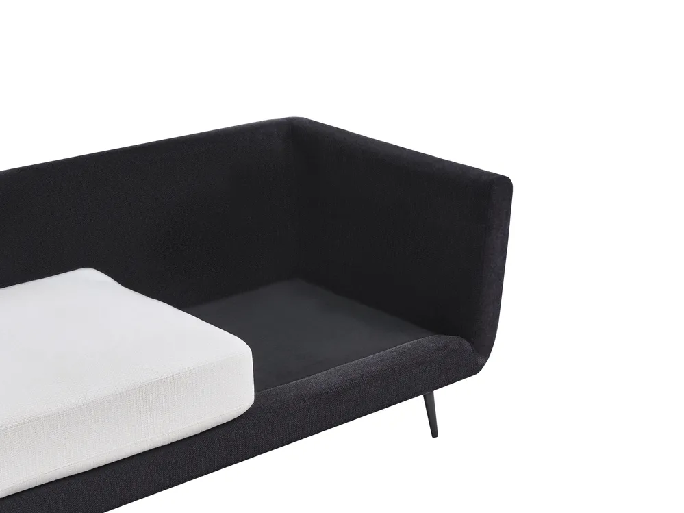 Sofa Set 4-Sitzer BOLGA Stoff Schwarz_1076037