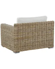 Gartensessel ARDEA Rattan Hellbraun_785366