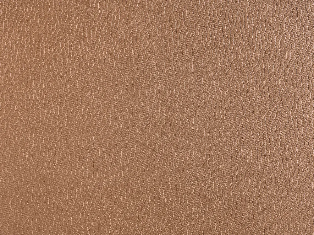 Living Room Set 6 Seater LEIRA Faux Leather Golden Brown_1058443