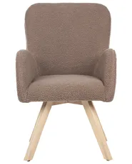 Armchair BJARN Boucle Brown_947622