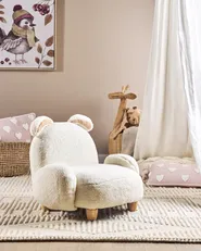 Kindersessel Kaninchen KANNA Bouclé Cremeweiß_886901