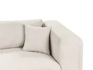 Sofa 4-Sitzer VENG Stoff Hellbeige_934548