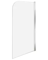 Badewannenaufsatz LAPAN 140 x 80 cm Silber_944093