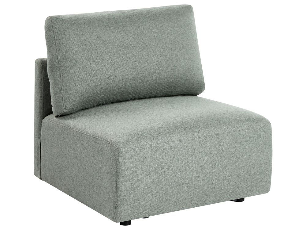 1-Seat Section MESNALI Fabric Green