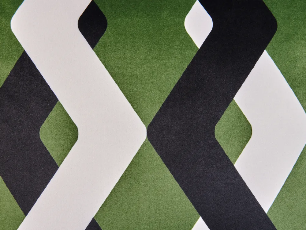 Gartenkissen 2er Set SWAY Geometrisches Muster 45 x 45 cm Bunt_979587