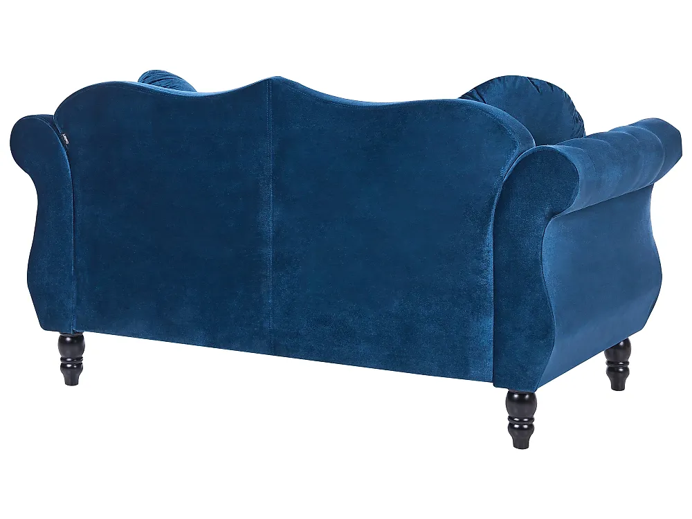 Sofa 2 Seater SKIEN Velvet Navy Blue_1171083