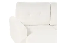 Corner Sofa Bed 3 Seater SIRO with Storage Boucle Off-White Right Hand_894719