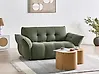 Sofa 2-Sitzer HALBA Bouclé Grün