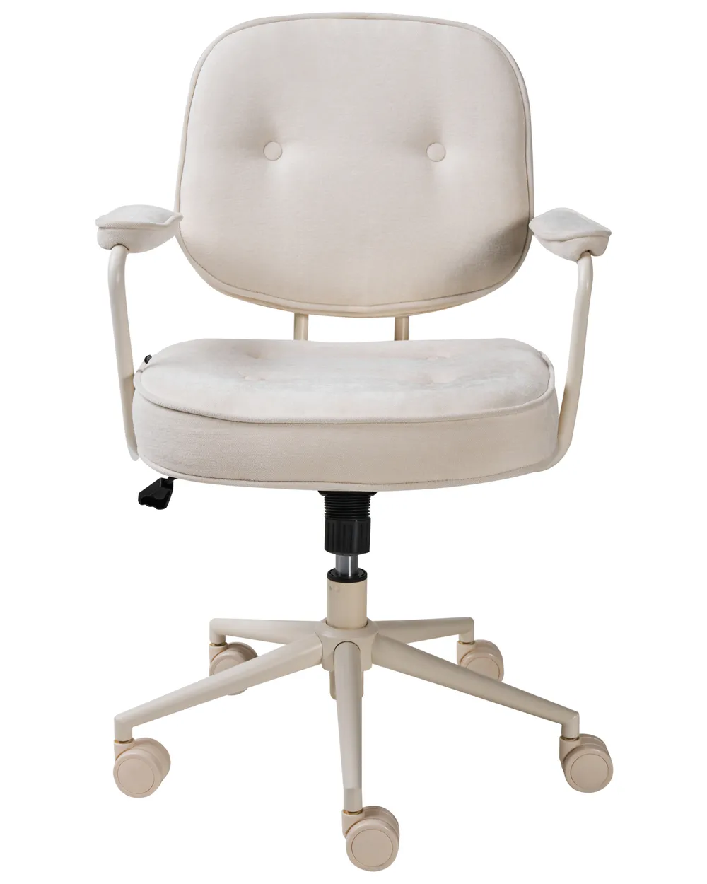 Desk Chair PARAMUS Fabric Off-White_1007093
