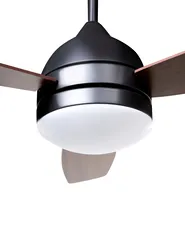 Deckenventilator mit Licht MANSALA mit Fernbedienung LED Dunkelbraun_1032176