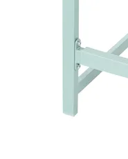 Garten-Barstuhl AVETRANA Metall Hellgrün_1079328