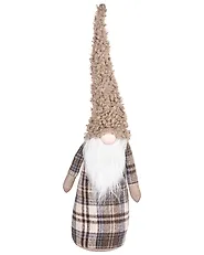 Weihnachtsdekoration 3er Set NAKKILA 51/55/66 cm Zwerg Braun_1174267
