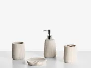 Badaccessoires Set 5-teilig POZUZO Beige_1071900