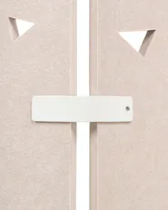Office Divider STARRY 240 x 180 cm Light Beige_1015476