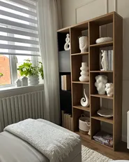 Bookcase BANGOR 175 cm Brown/ Black_973393