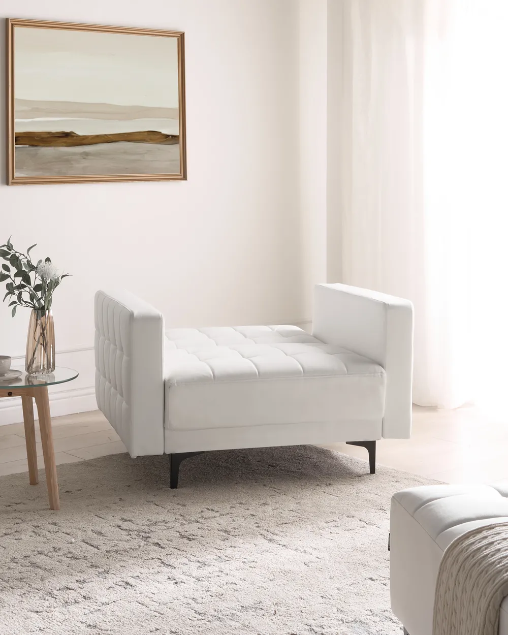 Fauteuil ABERDEEN Kunstleer Wit_1038779