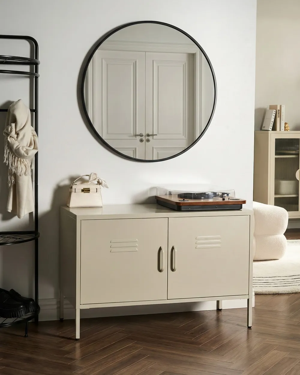 Büroschrank URIA Metall Hellbeige