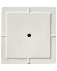 Blumenkübel DION 40 cm Hellbeige_700856
