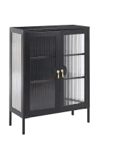 Büroschrank GLEORA Metall Schwarz_1120466