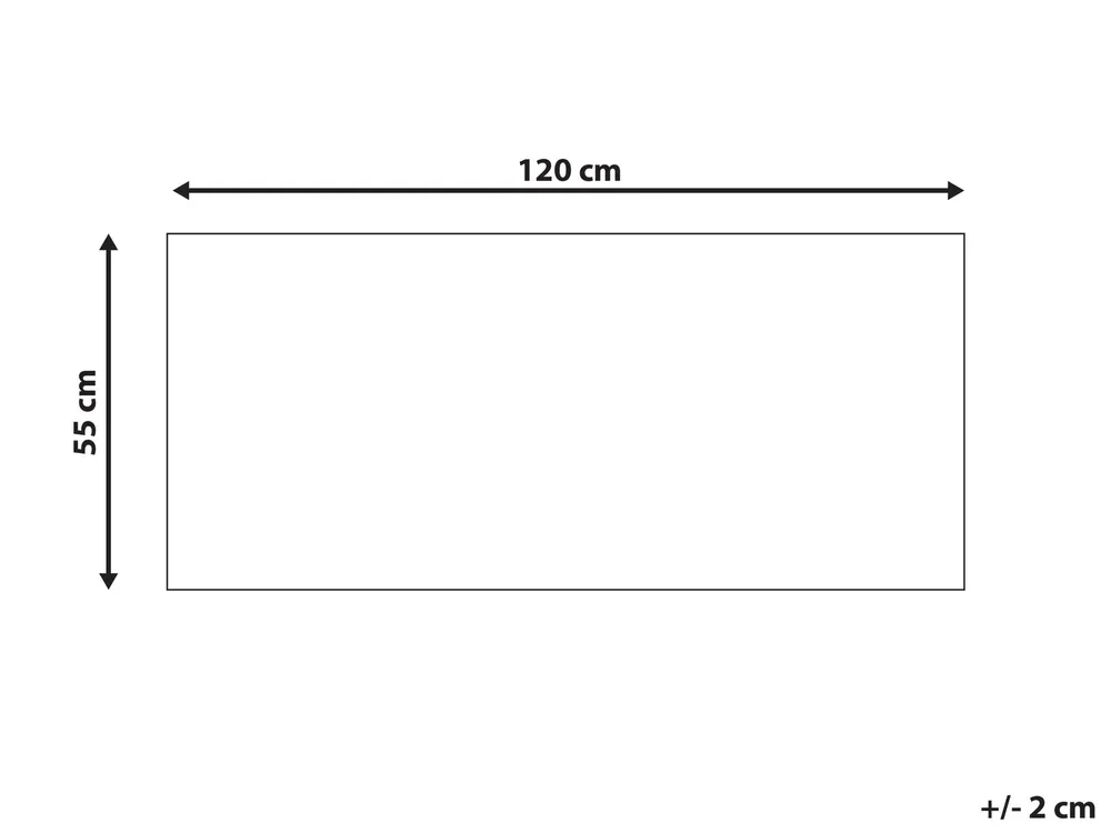 Fußmatte LINGAYEN Naturfarben 55 x 120 cm Kaninchen Kokosfasern_1013162