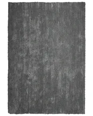 Shaggy Rug DEMRE Dark Grey 140 x 200 cm_683514