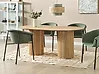 Esstisch SHERIDAN Naturfarbene Esche 180 cm 100 cm