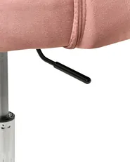 Schreibtischstuhl KATONAH Samtstoff Rosa_1016629
