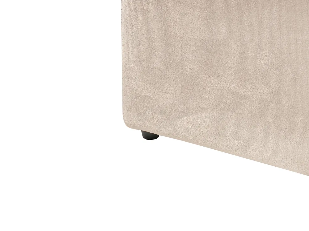 Ottoman Bed DREUX Velvet Taupe 160 x 200 cm (EU King Size)_1012311