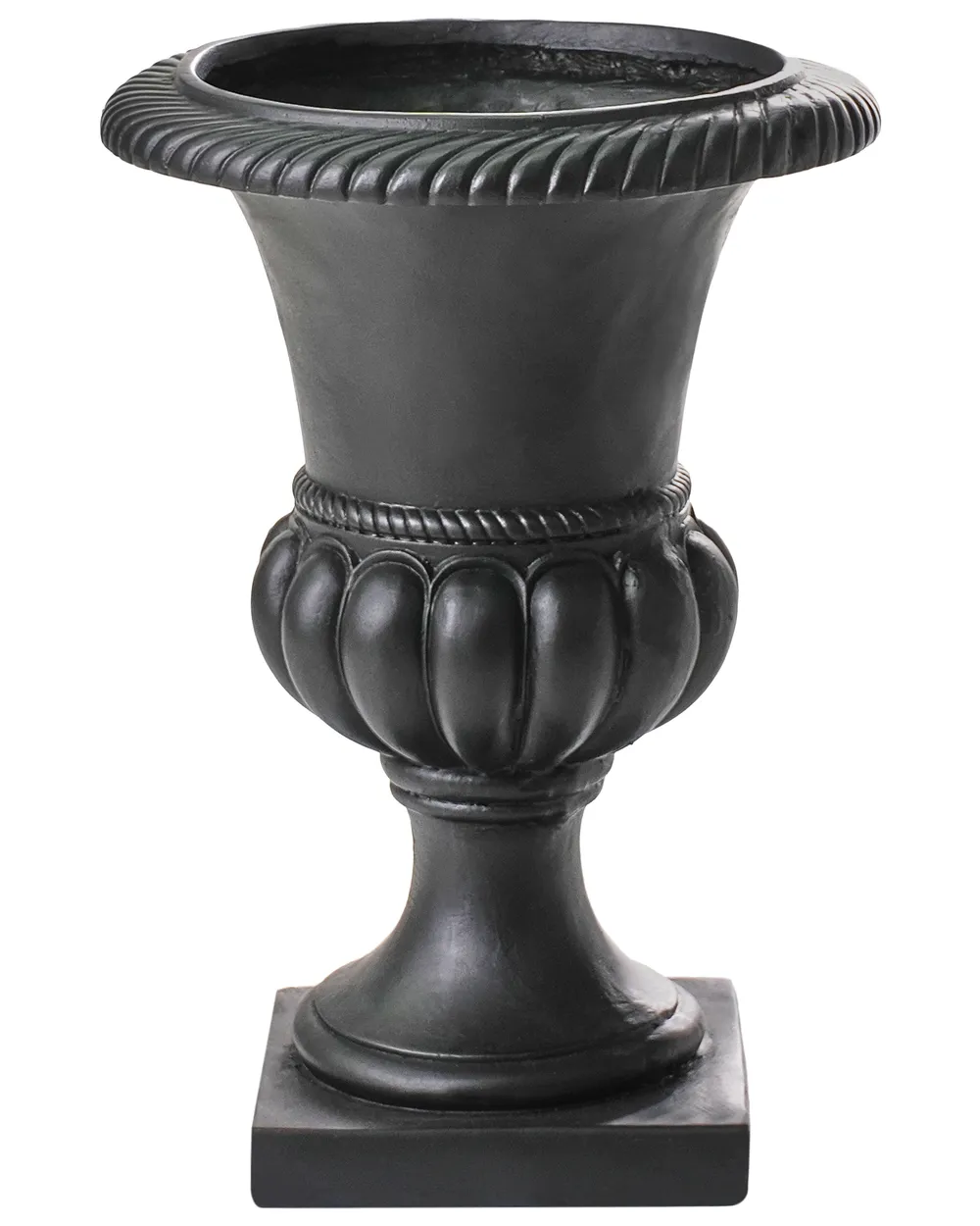 Blumenkübel KAIR 42 cm Keramik Graphitgrau_1000258