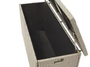 Aufbewahrungsbox MODENA 126 cm 46 cm Polyrattan Taupe_776505