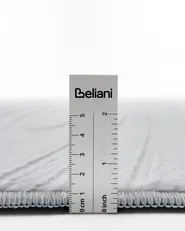 Kunstfellteppich ONTAKE Hellgrau ø 160 cm_1093517