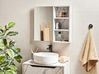 Bad-Spiegelschrank JOINVILLE 60 cm 54 cm Weißer Marmor