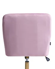 Schreibtischstuhl ALTONA Samtstoff Pastellrosa_1053227