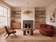 Linksseitige Chaiselongue VANVEY Cord Rot_1169280