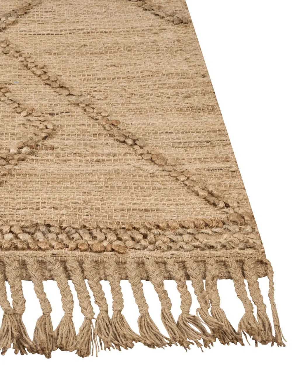 Teppich HANDERE Beige 200 x 300 cm Jute_886242