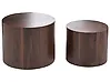 Couchtisch 2er Set MANTI Dunkelbraun