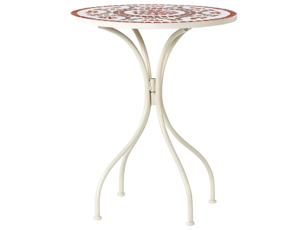 Outdoor Bistrotisch SPELLO 60 cm 60 cm Weiß_920075