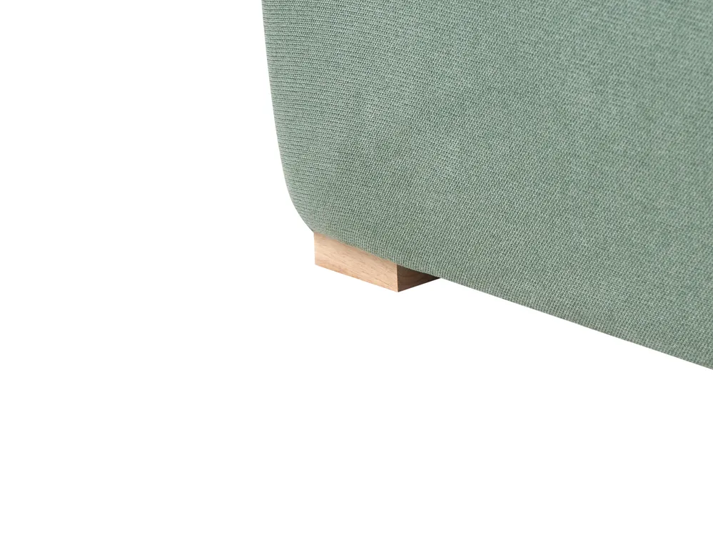 Modular U-Shape Sofa NERBO Fabric Light Green_1035410