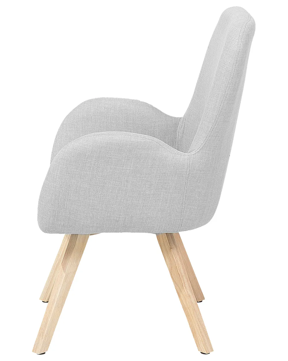 Sessel BJARN Stoff Hellgrau_546805