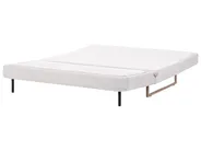 Sofa Bed 3 Seater JERSLEV Fabric Off-White_1012683