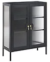 Büroschrank GLEORA Metall Schwarz