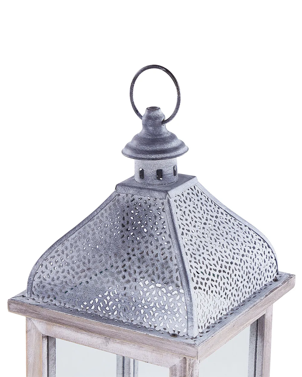 Lantern SAMAR 47 cm Pine Wood White_817768