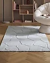 Rug KAWI Light Grey 160 x 160 cm