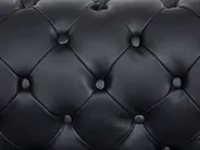 Sofa 3 Seater CHESTERFIELD Leather Black_539770