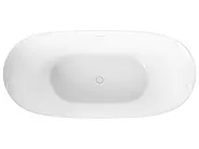 Baignoire îlot YACUCES 170 x 80 cm Blanc_1149413