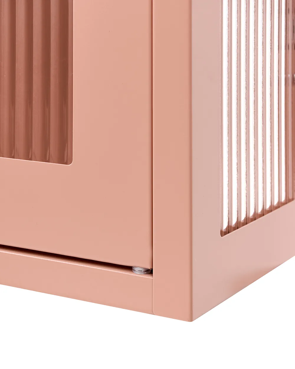 Wandschrank HARLYN 60 cm Metall Pfirsichrosa_1160904