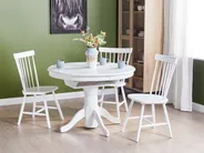 Ausziehbarer Esstisch AKRON Weiß 106/150 cm 106 cm_927584