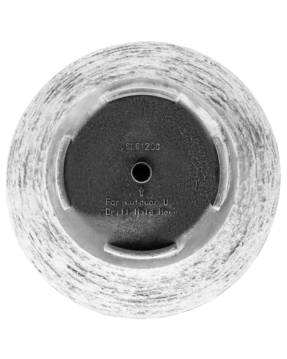 Blumenkübel DIONI 32 cm Hellgrau_740499
